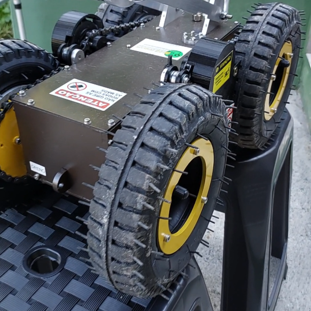 Rodas de alta tração do ROV-50